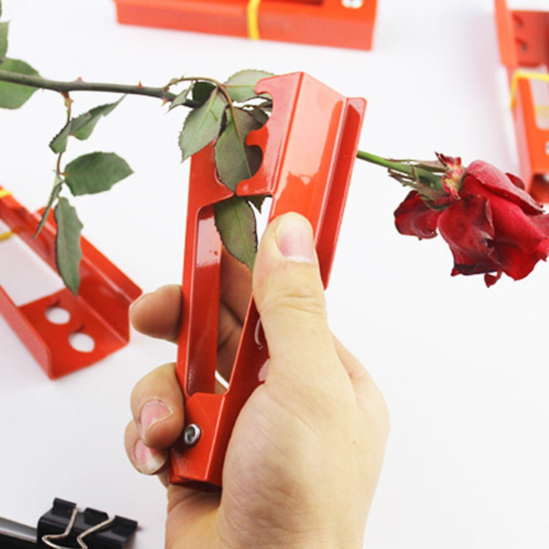 Zmmyr Red Iron Thorn Leaf Stripper Clip Not Easily Deformed Thorn Leaf Pruners Forceps for Rose Flower - NewNest Australia