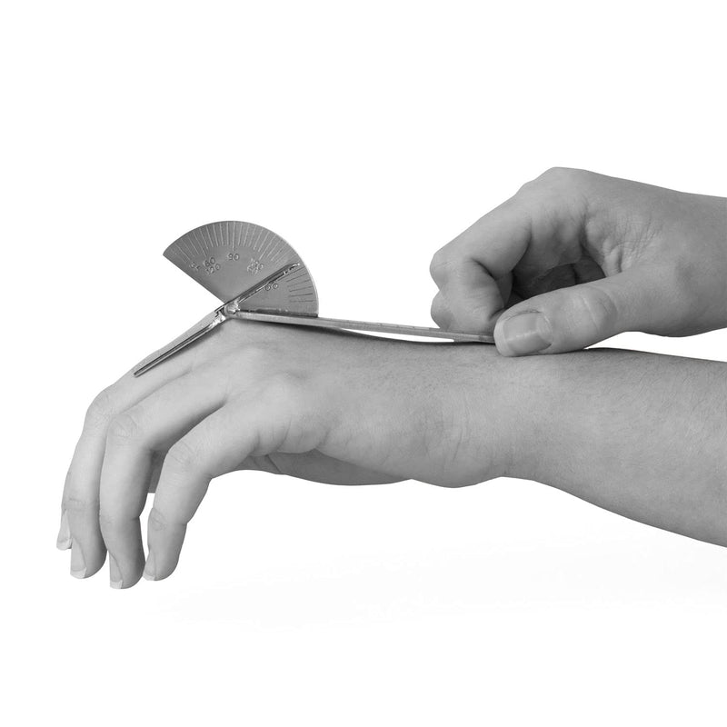 Finger goniometer | 0-180° | Stainless steel | Length: approx. 14.5 cm | Joint knife - NewNest Australia