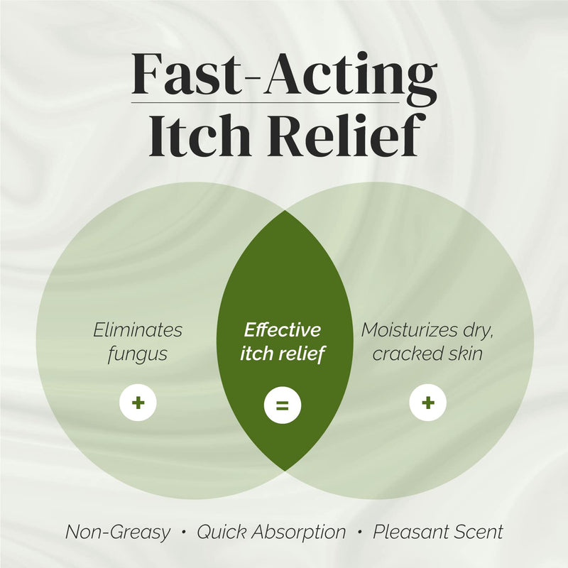 Puriya Antifungal Cream, Doctor Formulated Athletes Foot Cream, Jock Itch, Anti Itch Cream Extra Strength & Ringworm Treatment for Humans, Fast Acting, Plant-Based Balm with high dose of Tea Tree Oil - NewNest Australia