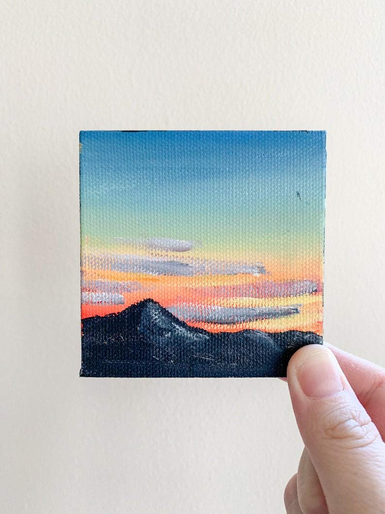 Dele 24 Pack Mini Canvas Panels 4x4 Artist Canvas Boards, Double-Wrapped Acid Free Small Art Canvas Value Pack for Oil & Acrylic Painting. - NewNest Australia