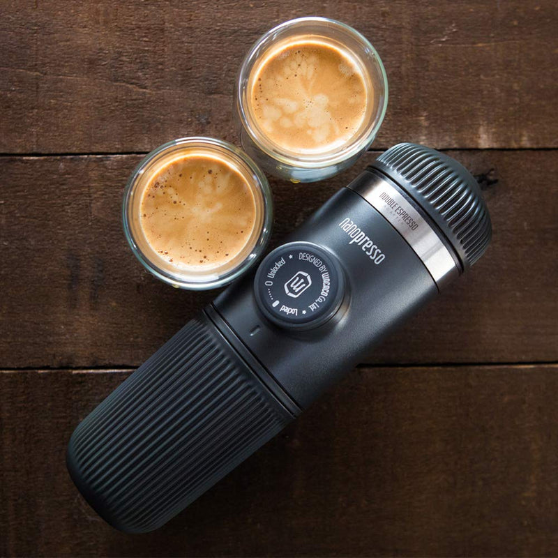 NewNest Australia - Wacaco Nanopresso Barista Kit, Accessory for Nanopresso Portable Espresso Machine, Double Espresso, Lungo 