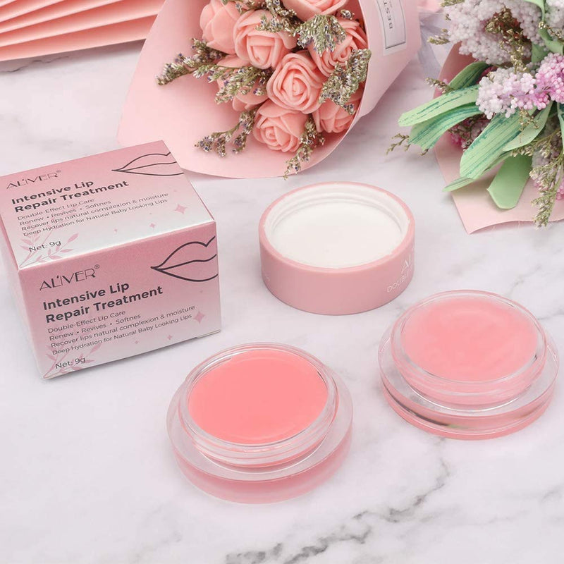 Lip Sleep Mask with Collagen Peptide, Peach Lip Scrub Overnight Moisturizer for Lip Skin Care and Lip Treatment Repairs Dry&Chapped&Peeling&Cracked Lips(Peach) - NewNest Australia