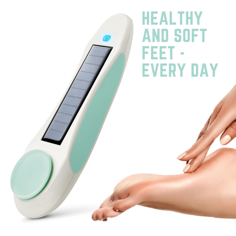 PediCurve Electric Callus Remover, Unique Callus Remover that Gently Removes Calluses | Electric Callus Remover via Solar Cells or with USB - NewNest Australia