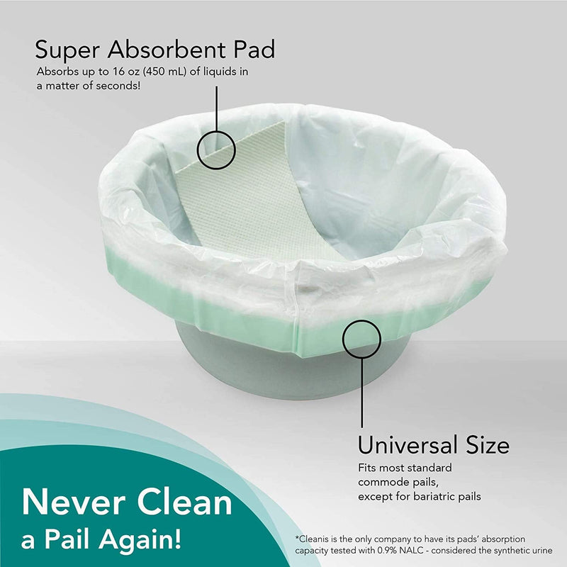 Care Bag Commode Liner Hygiene Bag for Toilet Bucket 7831738 - NewNest Australia