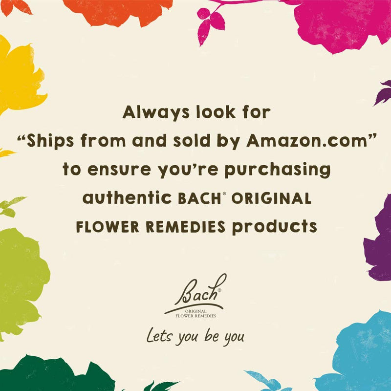 Bach Original Flower Remedies, Aspen for Apprehension and Security, Natural Homeopathic Flower Essence, Holistic Wellness and Stress Relief, Vegan, 20mL Dropper - NewNest Australia