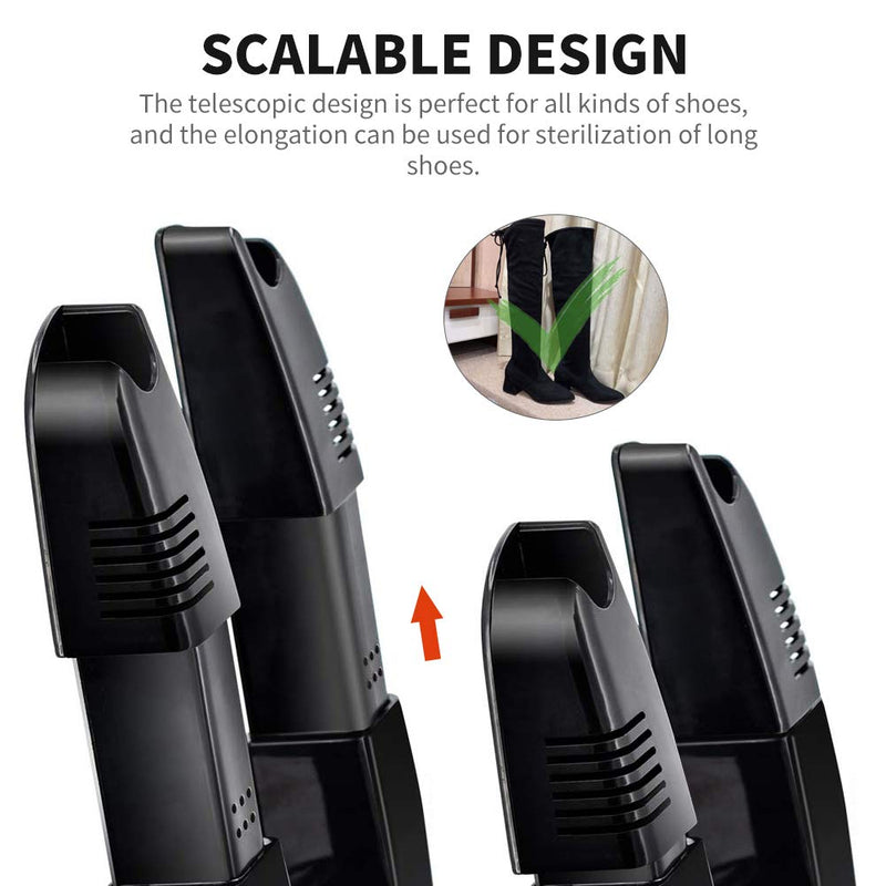 upstartech Shoe Dryer, Electric Boot Dryer Foot Warmer Intelligent Timing Folding Dehumidification Deodorant - NewNest Australia