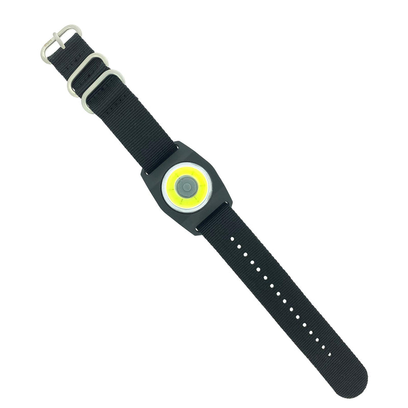 Sun Company WrisTorch - Wrist COB Flashlight with Tactical Zulu Strap | Hands Free LED Light for Camping, Hiking, Home Improvement - NewNest Australia