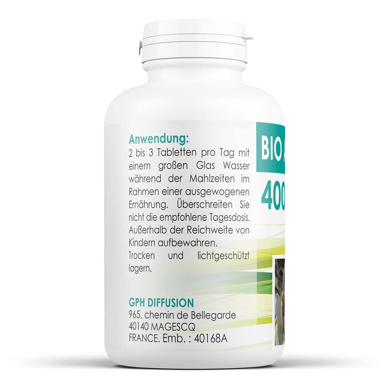 Organic Artichoke 400 mg – 400 tablets - NewNest Australia