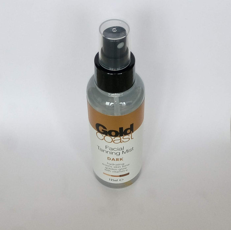 Gold Coast Facial Tanning Mist (Dark) - Creates a beautiful golden glow, enriched with vitamin E, evens skin tone while hydrating, leaves skin sun-kissed year round! - NewNest Australia