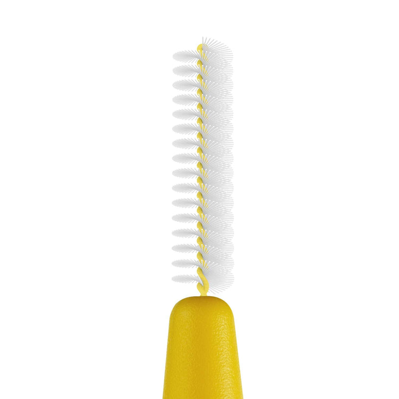 TePe Interdental Brush, Original, Yellow, 0.7 mm/ISO 4, 8pcs, plaque removal, efficient clean between the teeth, tooth floss, for narrow gaps - NewNest Australia