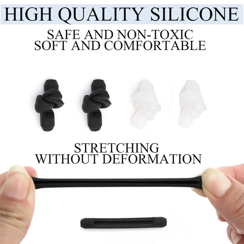 Kasesss 20 Pairs Of Glasses Temples Cover, Silicone Glasses Temples Rubber, Comfort Glasses, Non-Slip, Glasses Accessories Glasses Temples Silicone, Glasses Rubber For Temples, Non-Slip Glasses Temple - NewNest Australia