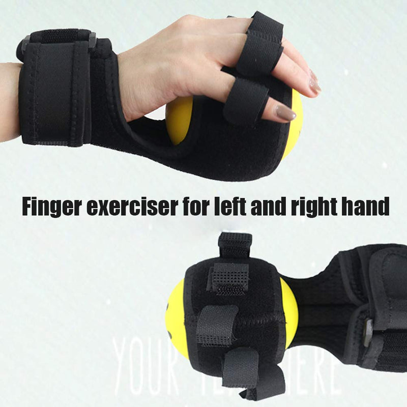 Brrnoo Finger Orthosis Ball Gloves, Grip Strength Ball Finger Device Training Equipment Anti-Spastic Splint With Aluminum Strips For Hand Impairment Hemiplegia Stroke - NewNest Australia
