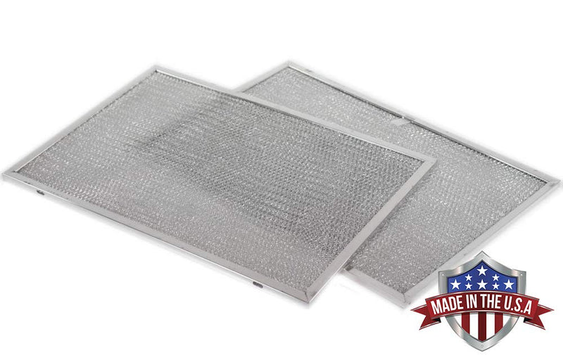Broan Model BPS1FA36 Range Hood Filter 11-3/4" X 17-1/4" X 3/8" Replacement for NuTone Allure 36" WS1 and Broan QS1 36-Inch Filter Aluminum (Made in USA) (2-Pack) - NewNest Australia