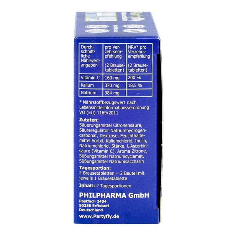 Partyfly effervescent tablets 4 pcs - NewNest Australia