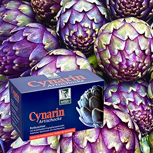 BADER's Cynarin artichoke rooibos tea from the pharmacy. With artichoke extract. Helpful when fasting or dieting. Delicious taste of vanilla. 2 x 20 bags - NewNest Australia