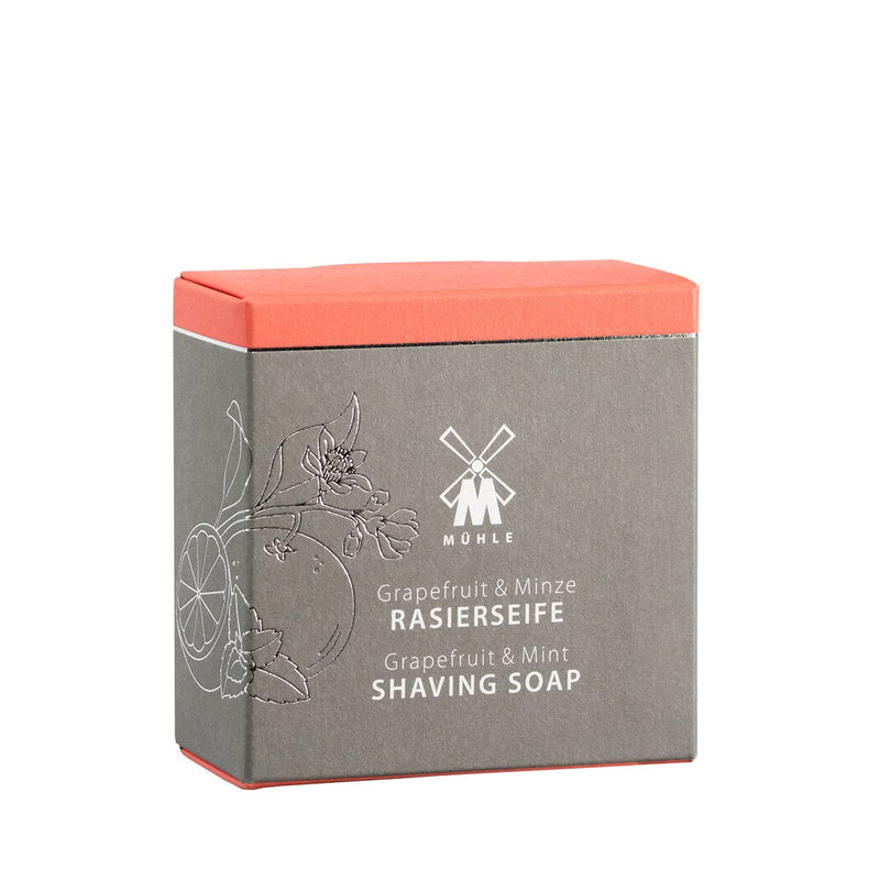 MÜHLE shaving soap - high-quality shaving soap with grapefruit & mint for all skin types - fruity & invigorating - 65 g - NewNest Australia