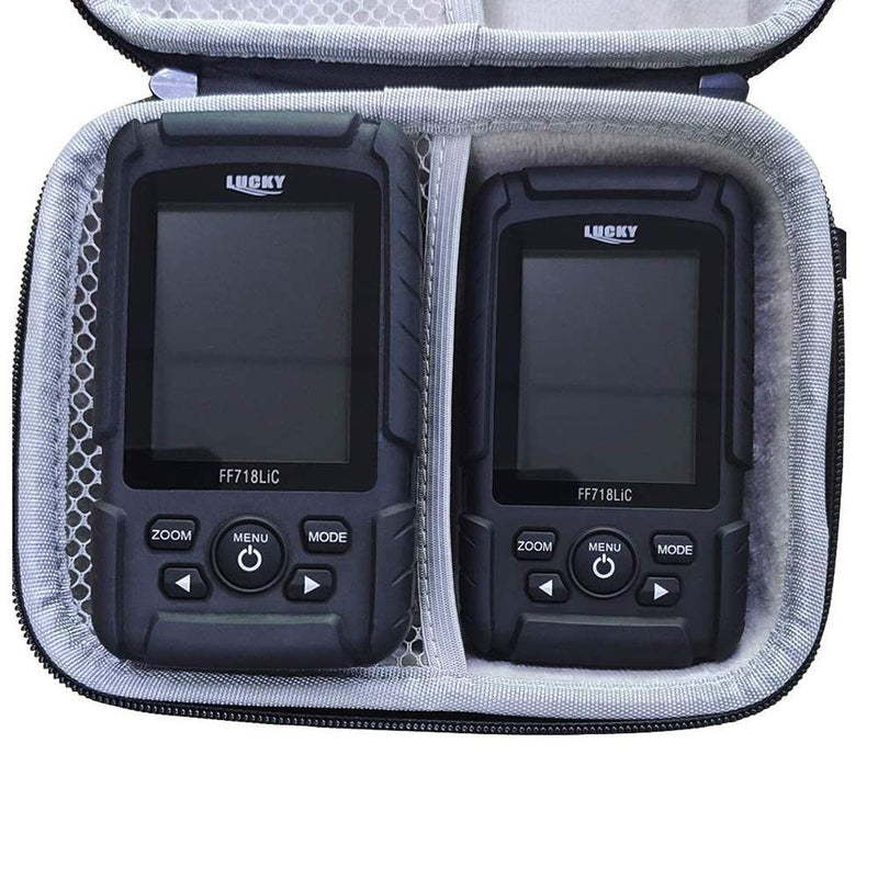 LUCKY Hard Travel Case for LUCKY/LUCKYLAKER Handheld Fish Finder Boat Sonar Fishing Finders Transducer Kayak Fish Finder Waterproof for Ice Fishing - NewNest Australia