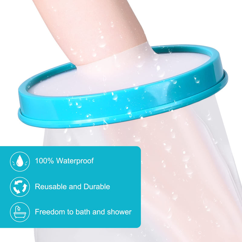 Fasola Plaster Protection Waterproof Arm Child, Arm Shower Protection Children for Arm, Hands, Wrists, Elbows, Fingers, Wounds, Reusable Plaster Water Protection Arm, 16.9 Inch 4-5 Yrs (43 cm) - NewNest Australia