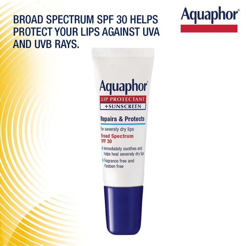Aquaphor Lip Repair Lip Balm with Sunscreen, Lip Protectant, Lip Balm SPF 30, 0.35 Oz Tube 0.35 Fl Oz (Pack of 1) - NewNest Australia
