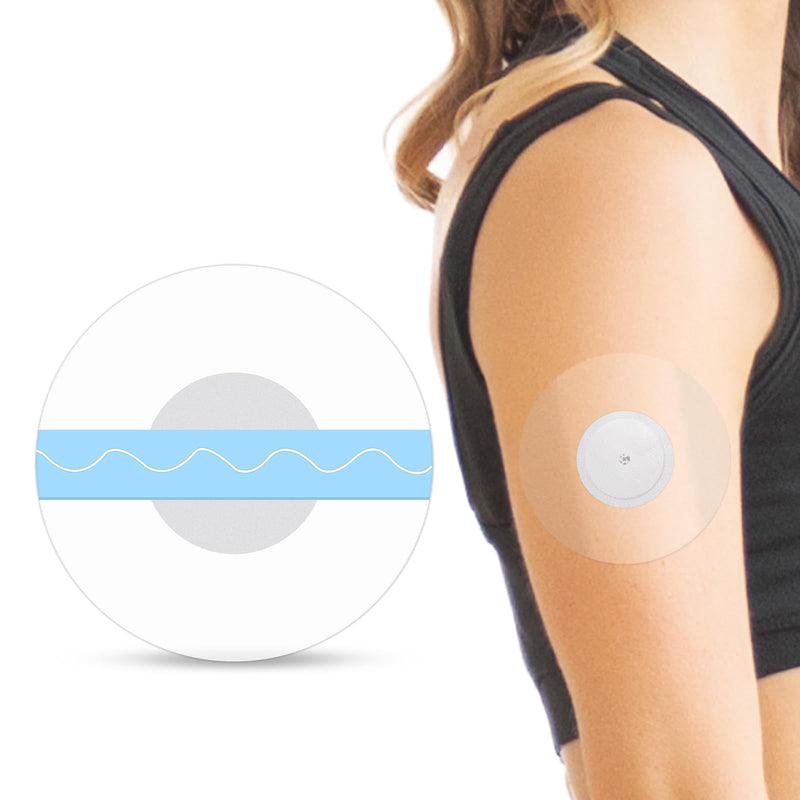 Acwoo Freestyle Libre 3 Plasters, Pack Of 35 Breathable Plasters For Freestyle Libre 3 Sensor, Cgm Sensors, Protection Fixation Plasters, Skin-Friendly Waterproof Plasters For Swimming And Bath - NewNest Australia