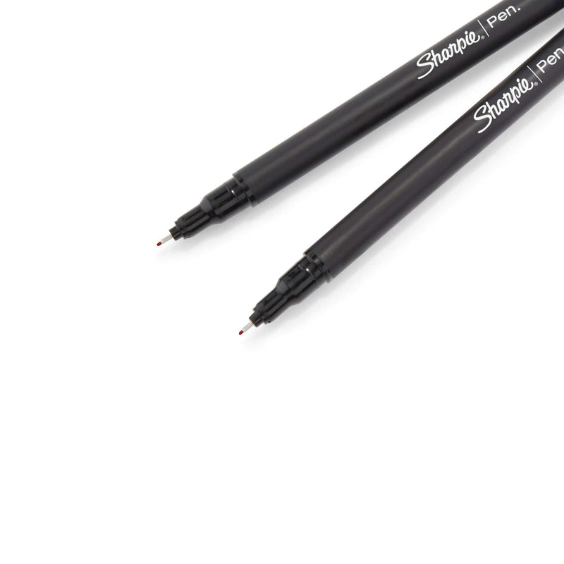 Sharpie Felt Tip Pens, Fine Point, Red, 12-Count - NewNest Australia