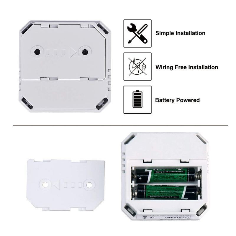 Carbon Monoxide Detector ,CO Gas Monitor Alarm Detector Complies with UL 2034 Standards ,CO Sensor with LED Digital Display for Home,Depot,Battery Powered - NewNest Australia