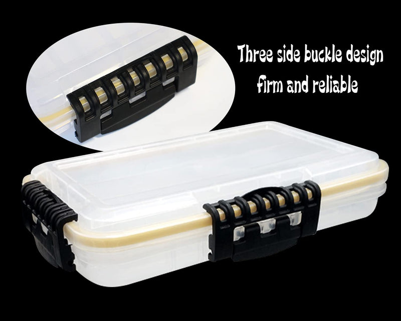 Transparent Airtight Fishing Tackle Box 3600/3700 Tackle Box Waterproof Sunscreen Fishing Tackle Storage Tackle Box Organizer Ruisheng AT (3600×1)… 3600×1 - NewNest Australia