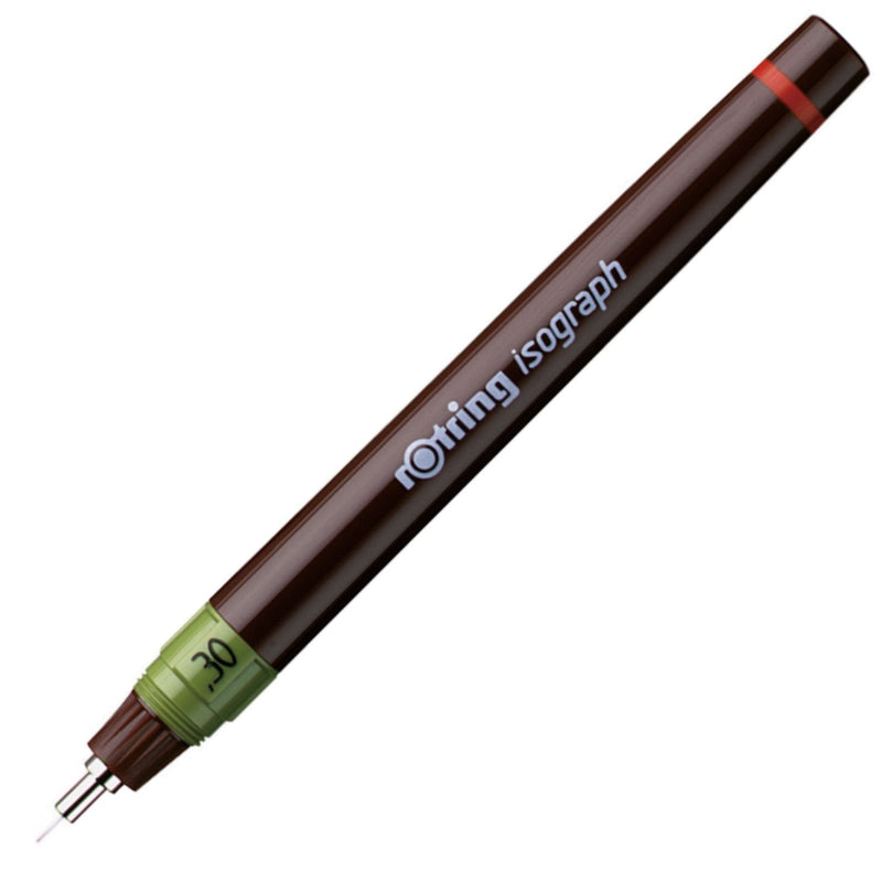 Rotring 0.30mm Isograph Technical Drawing Pen - Black - NewNest Australia