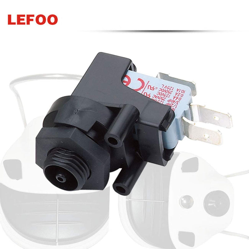LEFOO LF40 Pressure Switch for Spa/Hot Tub Pump/Food Waste Disposal/air Actuator Alternate Action 0.25-15psi - NewNest Australia