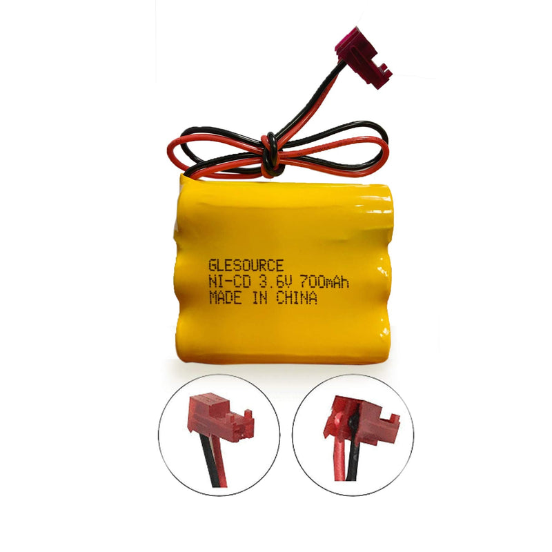 GLESOURCE 3.6V 700mAh Ni-CD Battery Pack Replacement for Sure-Lites 026-148 026148 Exit Sign Emergency Light SL-026148 SL-026-148 SL026148(2 Pack) 2PCS 3.6V 700mAh battery - NewNest Australia