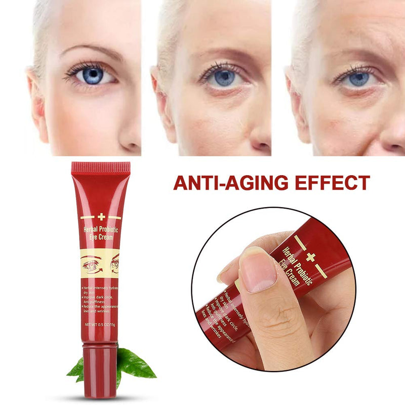 Eye moisturizer, Moisturizing Cream Probiotic Cream for Herbal Eyes Intense Wrinkle Moisturizing Fine Wrinkles Discoloration Dark Eyes Lift Skin of Eyes - NewNest Australia