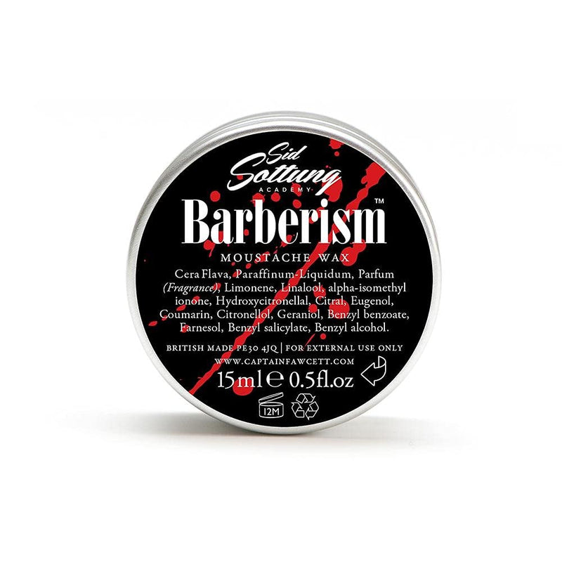Capt. Fawcetts - Sid Sottung's Mustache Wax "Barberism" - NewNest Australia