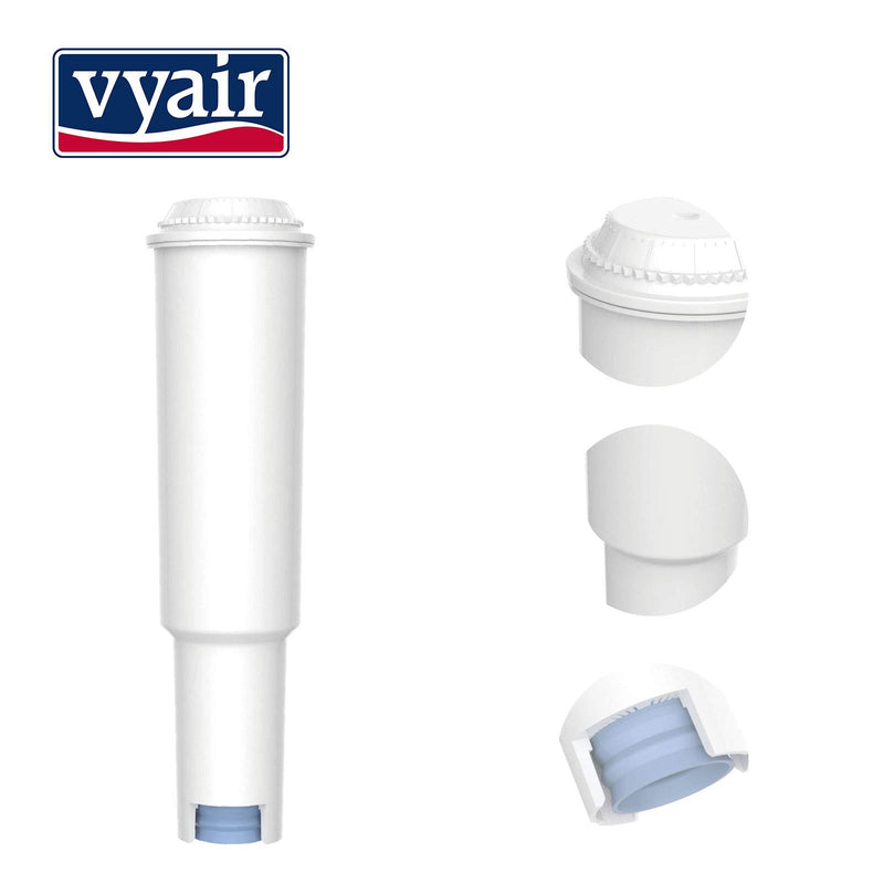 Vyair VYR-AQK-04 TÜV Certified Coffee Machine Water Filter Compatible With Jura Claris White 60209 68739 62911; Nespresso N9 F5 F70 C5 C9; Capresso E8 S9; Impressa One Touch; Avantgarde S70 S85 S9 (2) 2 Count (Pack of 1) - NewNest Australia