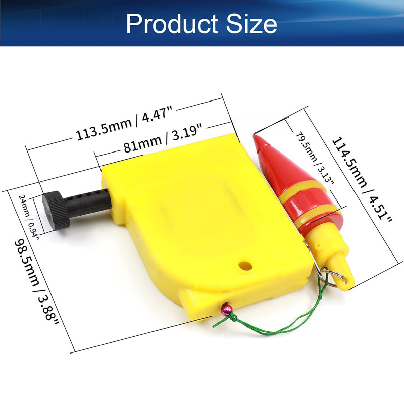 Auniwaig 9.84 ft Plumb Bob Setter- 14.6 oz Magnetic Plumb Bobs,Plumb-Rite Bob Setter Leveling Test Device Measure Tool 1pcs 3M - NewNest Australia