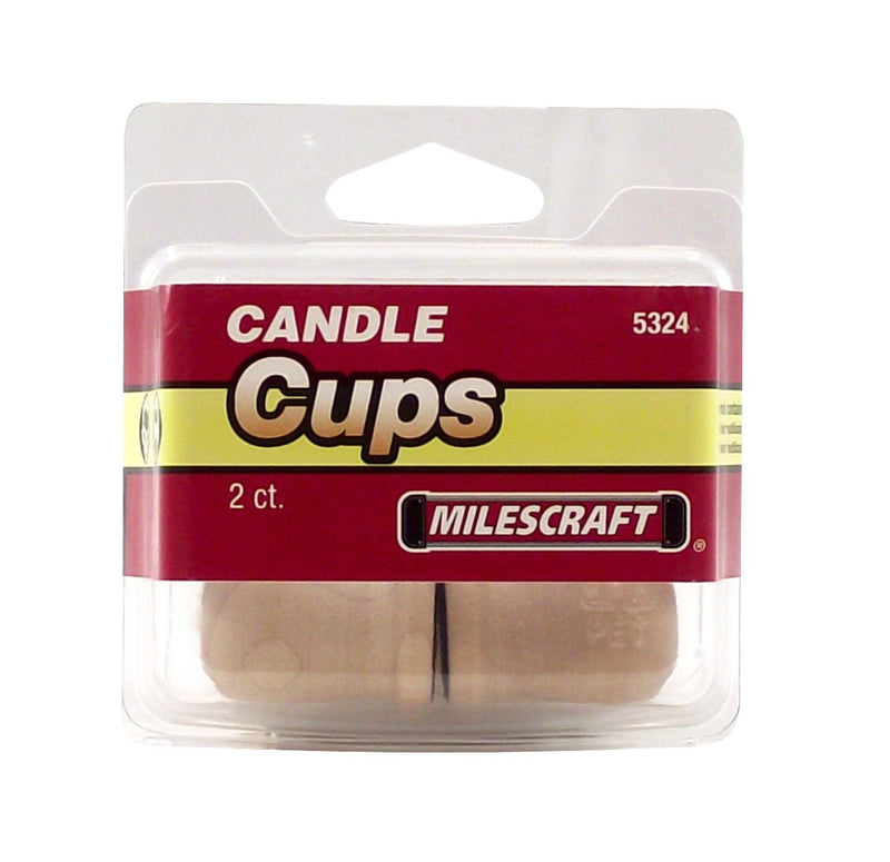 NewNest Australia - Milescraft 5324 3/4" Candle Cups (2 pc) 