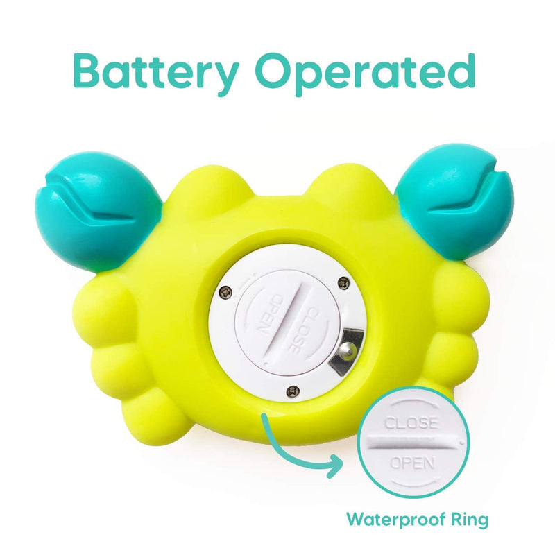 Aycorn Digital Baby Bath Thermometer Baby Safety - Fahrenheit Water Temperature Thermometer & Room Thermometer with LED Display and Temperature Warning - Infant Baby Bath Toys Floating Toy Thermometer - NewNest Australia