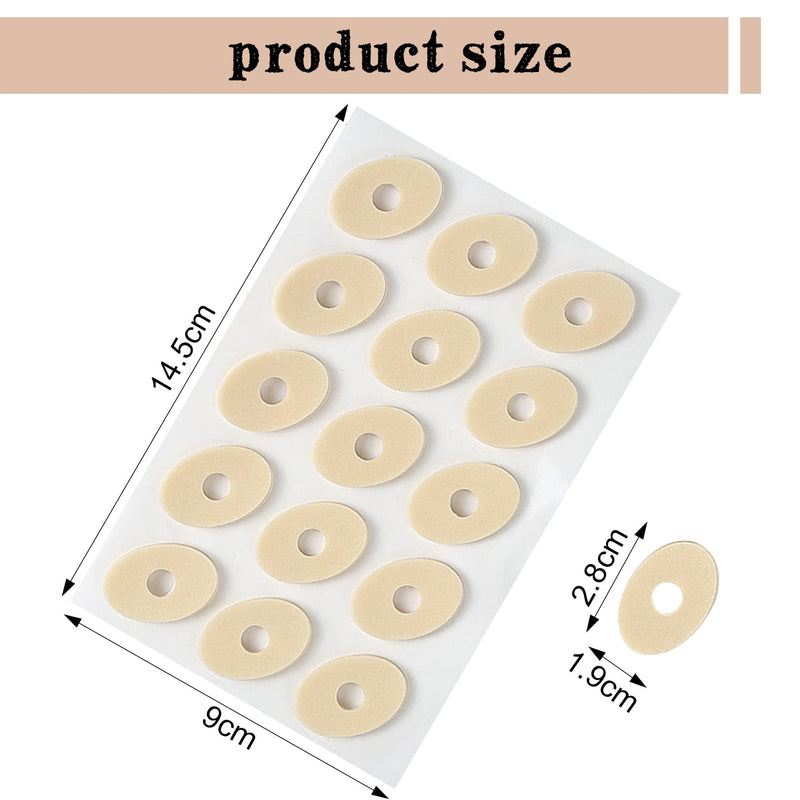 30pcs Footcare Corn Caps,Corn Cushions Corn Pads for Feet,Soft Latex Foam Self Adhesive Callus Pads Corn Pad Bunion Plasters Corn Pad Anti Friction Reduce Foot and Heel Pain - NewNest Australia