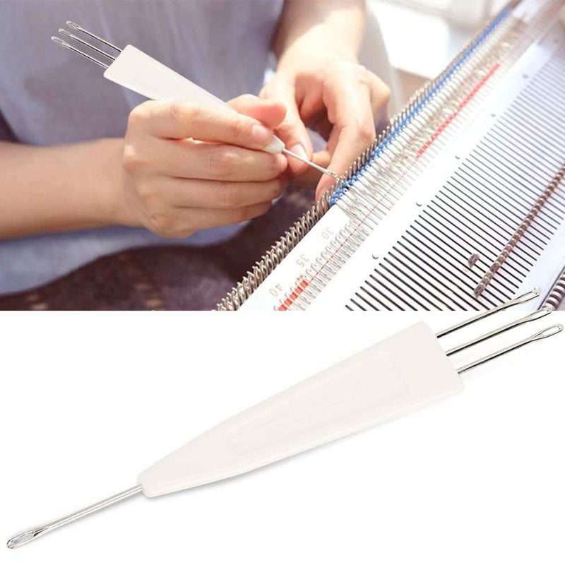Mollytek Knitting Machine Transfer Tools for 5.6G 4.5mm 1X2/1X3/2X3 Knitting Machine Transfer Comb Needle Pusher Latch Tool for Brother/Singer/Silver Knitting Machine Accessories (A-5 PCS) A - NewNest Australia