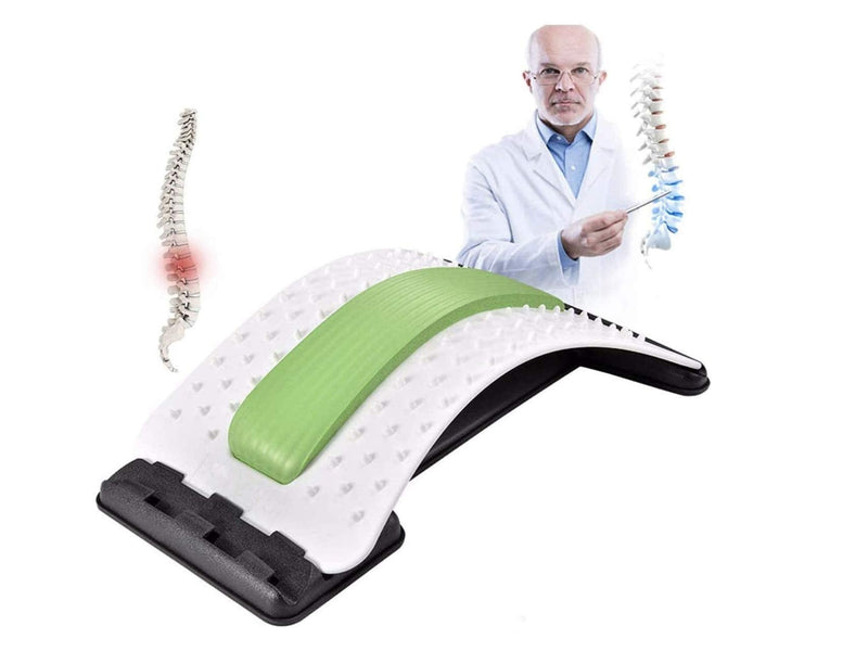 OR8 Wellness Back Stretcher, Upgraded Model, Multi-Level Orthopaedic Back Stretching - Soft Lining Support, Back Pain Relief, Magical Back Treatment, Premium Quality - NewNest Australia