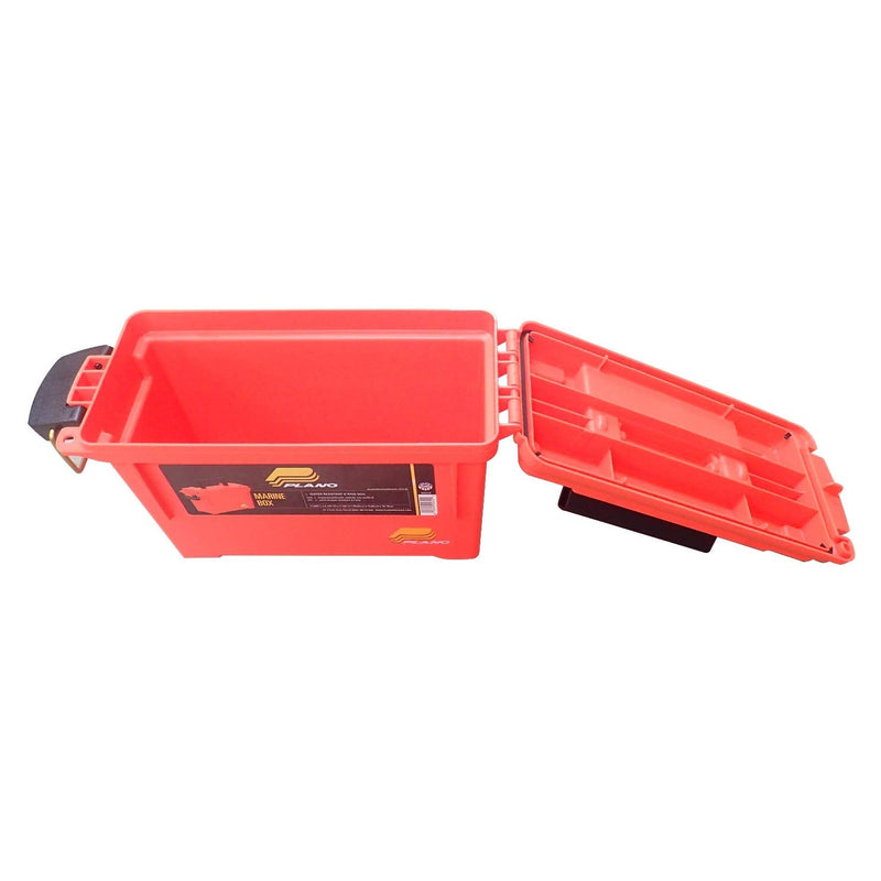 Plano 131252 Dry Storage Emergency Marine Box, Orange Multi One Size - NewNest Australia