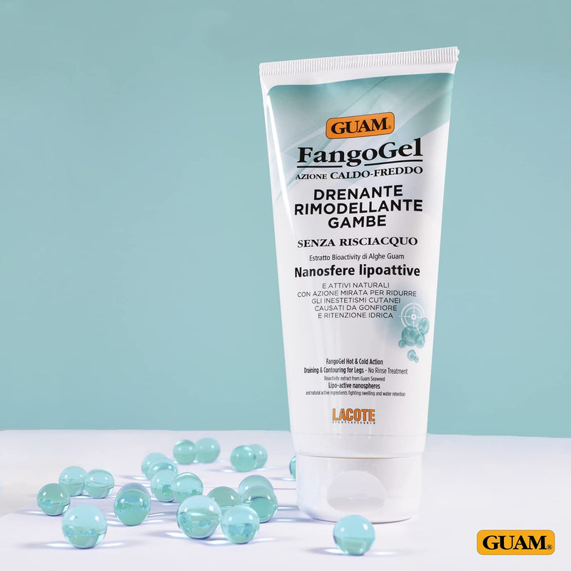 Guam, Fangogel Drainage Modeling For Legs, Heat Cold Effect, No Rinsing, Reduces Skin Irregularities Caused By Swelling And Water Retention, Made In Italy, 200 Ml Pack - NewNest Australia
