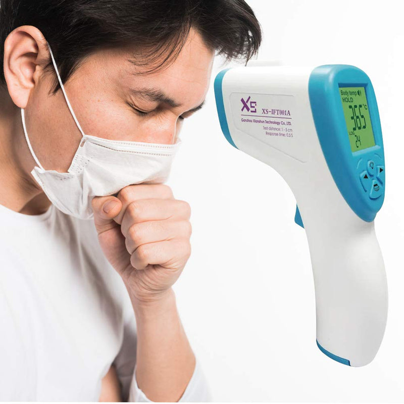 Non-Contact Clinical Thermometer, Digital Forehead Thermometer For Children, Infrared With Instant Measurement, Fever Alarm, Professional Thermometer, Suitable For Babies And Adults - NewNest Australia