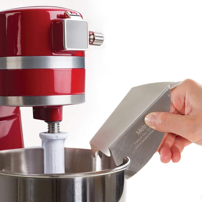 New Metro Design Set of 1 Stainless Bowl Pouring Chute, Silver - NewNest Australia