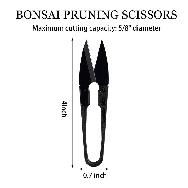 16 Pieces Bonsai Pruning Scissors Mini Garden Clippers Pruning Shears for Bud and Leaves Trimmer - NewNest Australia