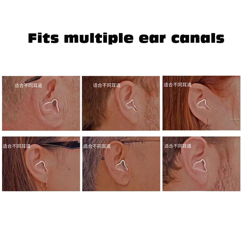 8 Pairs Silicone Mud Earplugs, Soft And Comfortable, Reusable And Squeezing, Waterproof, Silicone Ear Plugs With Noise Cancellation, Suitable For Swimming, Running, Sleeping And Travel - NewNest Australia