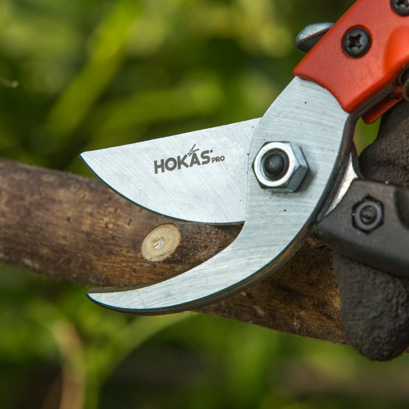 HOKAS S841 Heavy Duty Pruning Shears with Comfortable Leather Coating Handle, Sharp and Durable Tree Trimmers Secateurs - Ideal Branch,Hedge,Shrub/Bush,Flower/Plant Bypass Garden Clipper - NewNest Australia