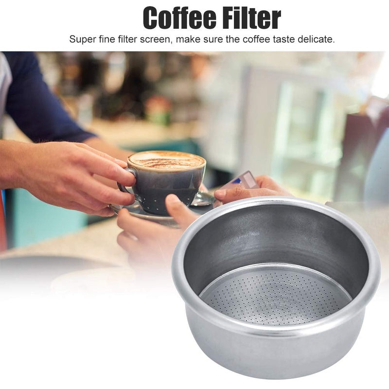 Reusable Coffee Filters, 54mm Stainless Steel Non‑Pressurized Coffee Filter Basket Fit for Breville Coffee Machine Accessory for Home Office BPA-Free - NewNest Australia