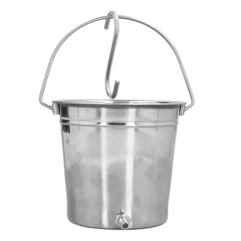 2L Enema Bucket Kit Stainless Steel Bucke with Silicone Tubing Nozzle Tips Storage Bag Stainless Steel Coffee Milk Barrel Coffee Enema Bucket Kit for Home Use Colon Detox Cleanse Enemas - NewNest Australia