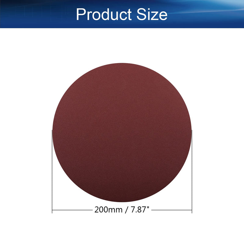 Auniwaig 8-Inch PSA Sanding Disc 150 Grit Aluminum Oxide Self Stick Adhesive Round Shape Sanding Paper NO-Hole for Self Stick Aluminum Oxide Round Sandpaper with Sticky Back 15PCS - NewNest Australia