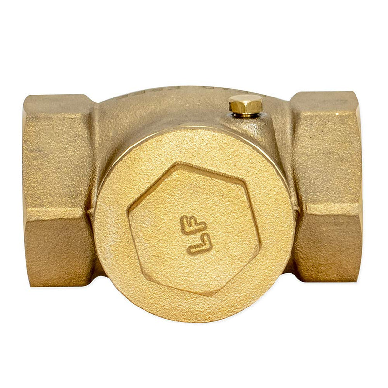 EZ-FLO 20425LF, Brass Swing Check Valve, 1" IPS - NewNest Australia